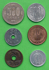 Японские монеты